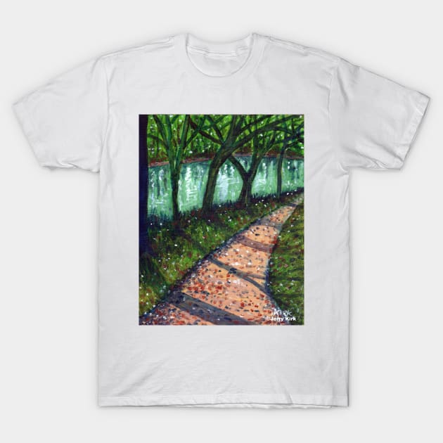 'Blue Ridge Ruminations #8' T-Shirt by jerrykirk